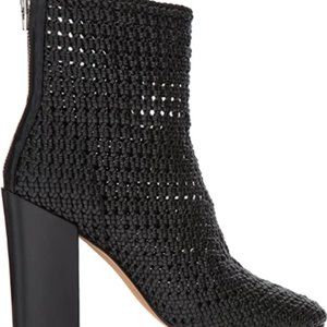 Dolce Vita  Scotch Woven Bootie-Size 8-Black-NEW